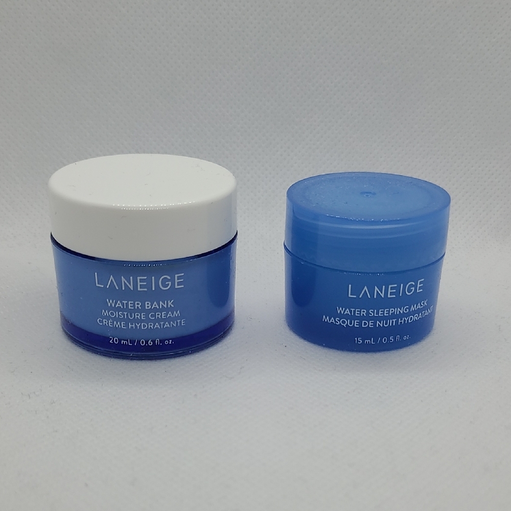 LANEIGE Water Bank Moisture Cream and Sleeping Mask Duo